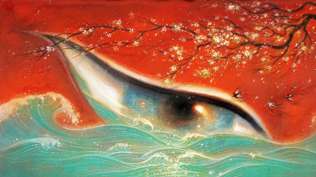 Duża ryba i begonia