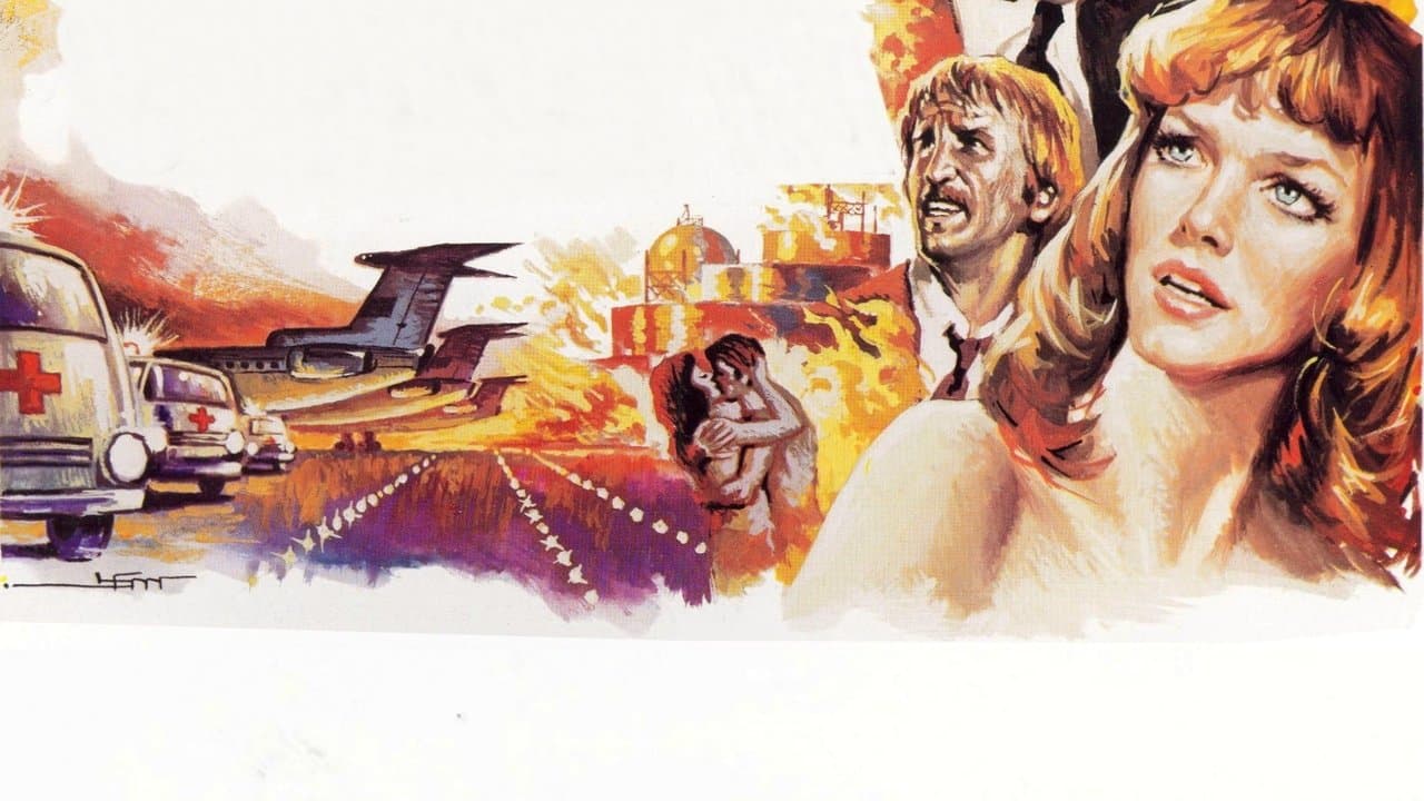 Samolot w płomieniach