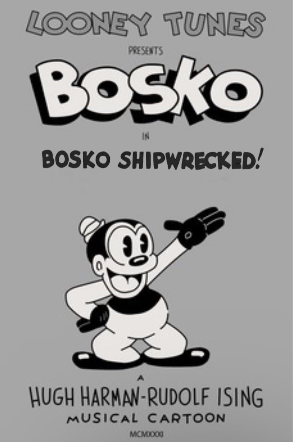 Bosko Shipwrecked! 1931 cały film