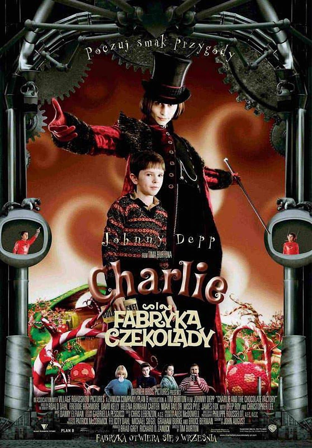 Charlie i fabryka czekolady 2005 cały film