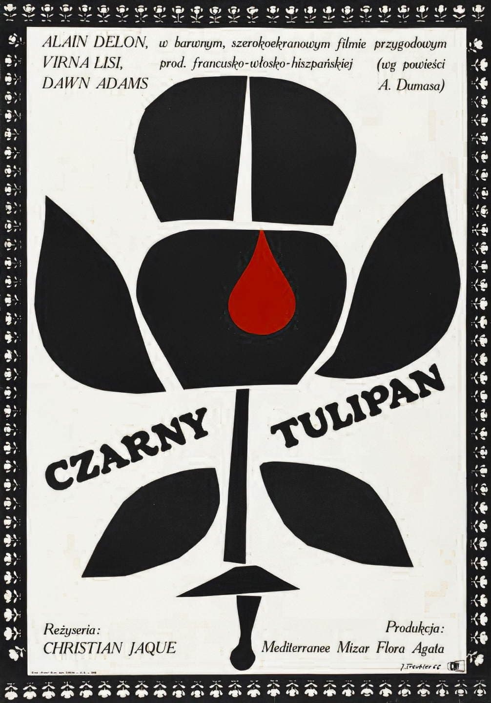 Czarny tulipan 1964 cały film