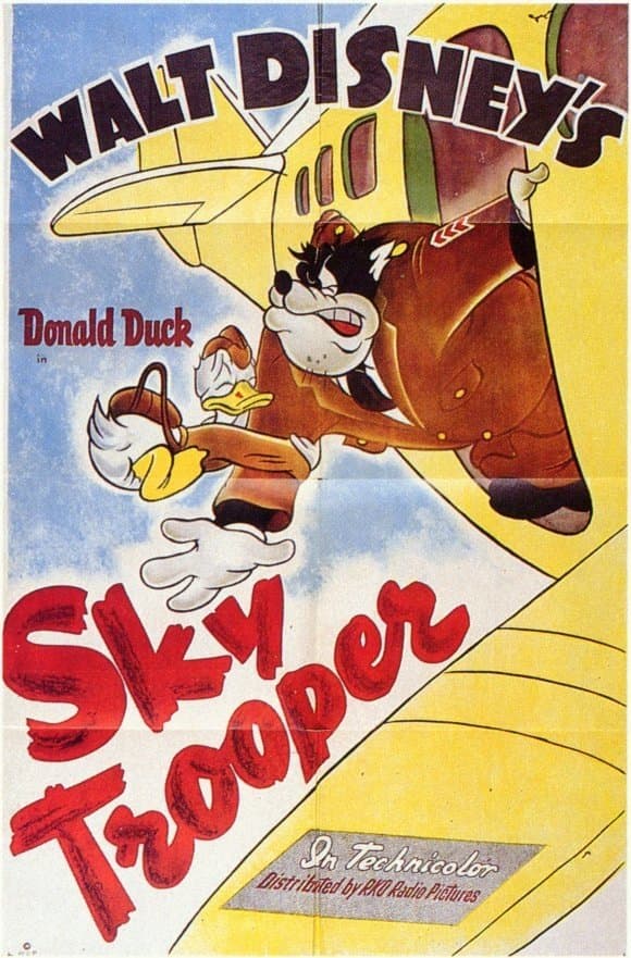 Donald spadochroniarzem 1942 cały film