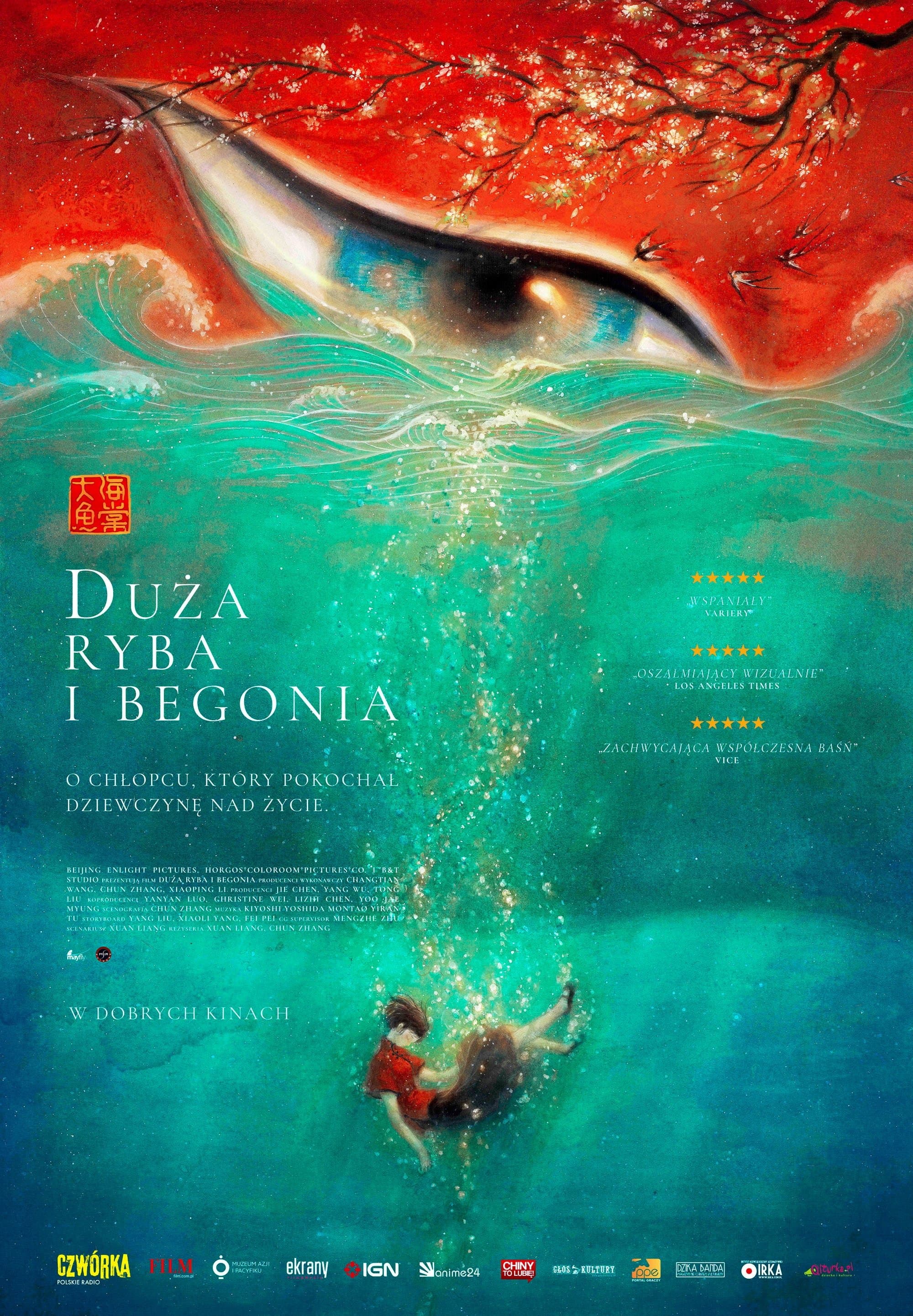 Duża ryba i begonia 2016 cały film