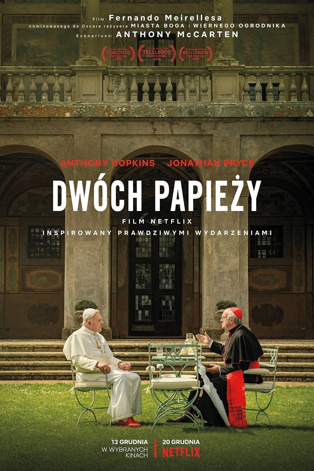 Dwóch papieży 2019 cały film