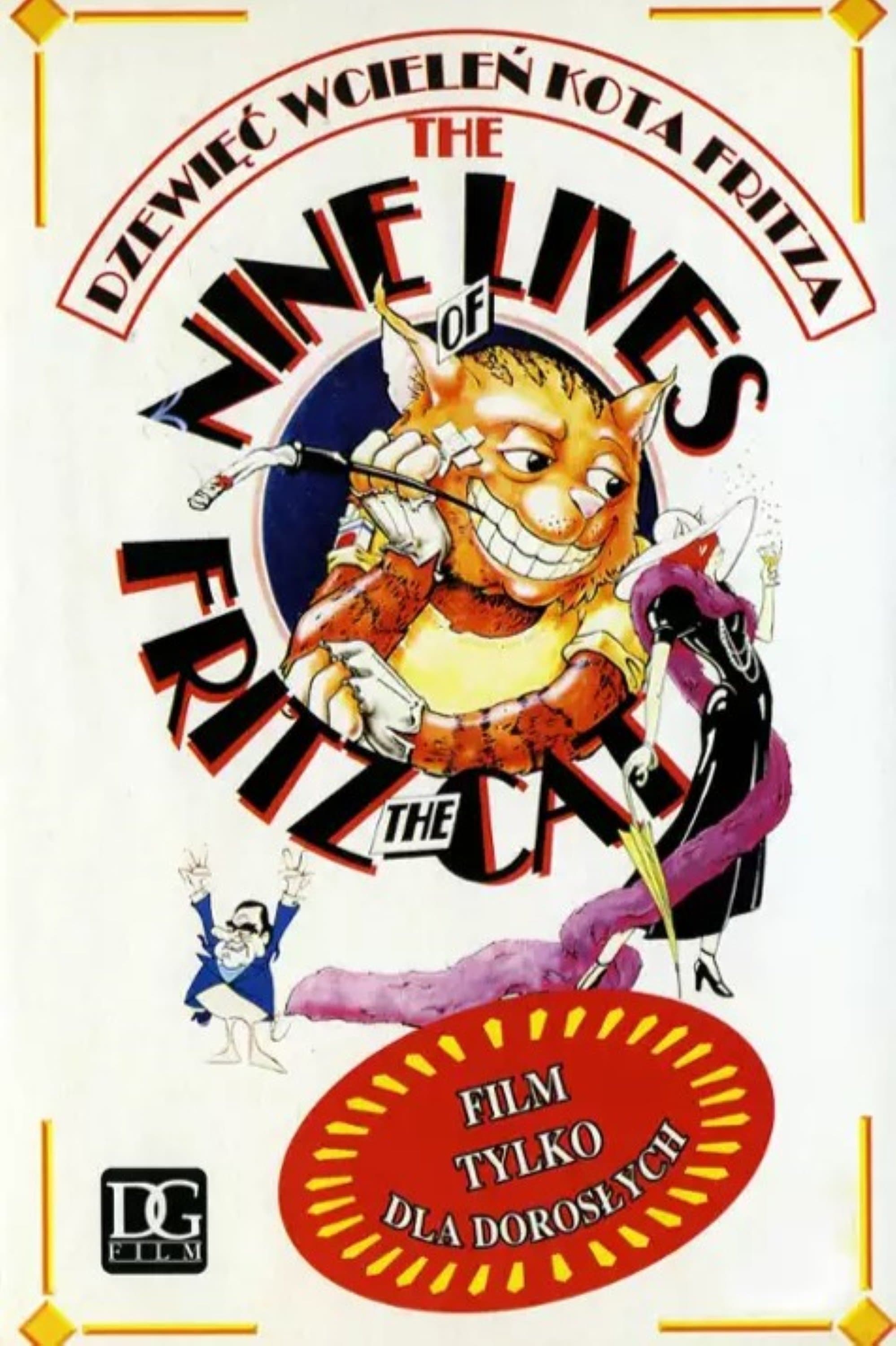 Dziewięć wcieleń kota Fritza 1974 cały film
