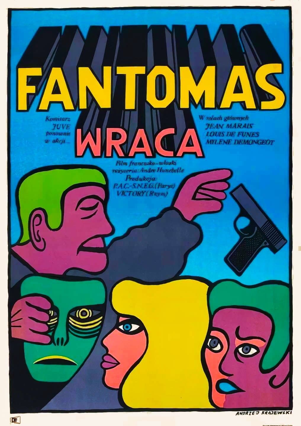 Fantomas powraca 1965 cały film