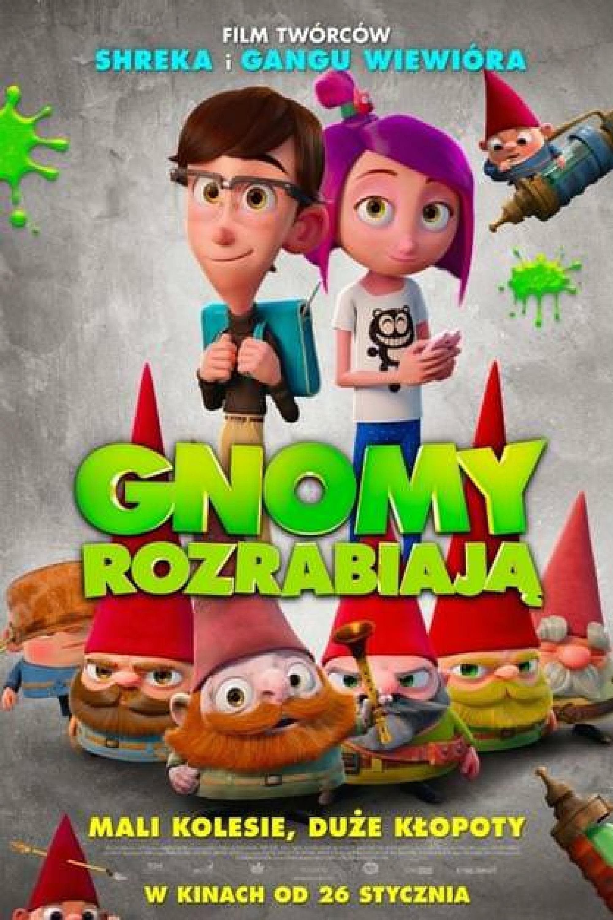 Gnomy rozrabiają 2017 cały film