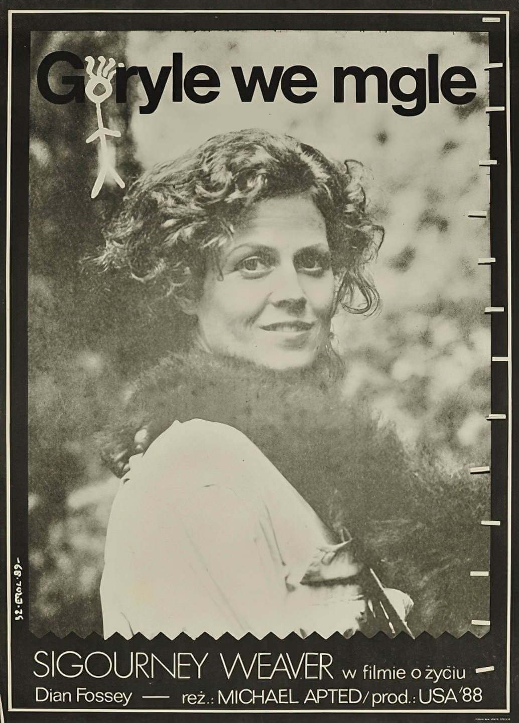 Goryle we mgle 1988 cały film