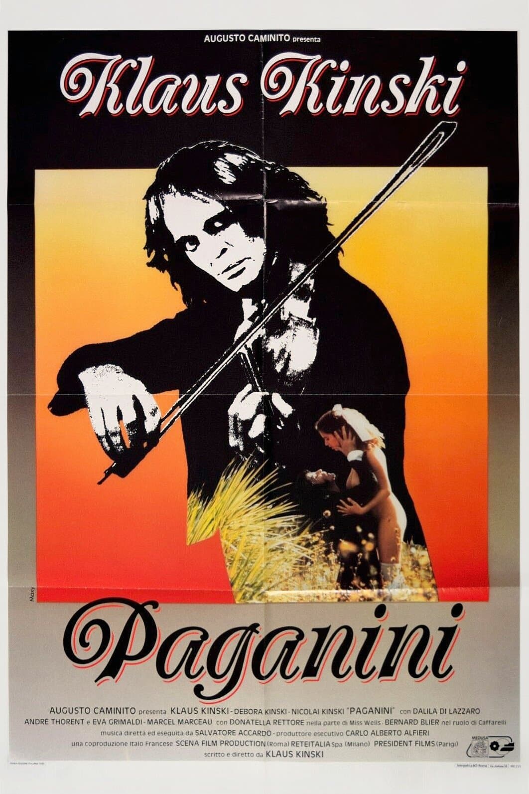 Kinski Paganini 1990 cały film