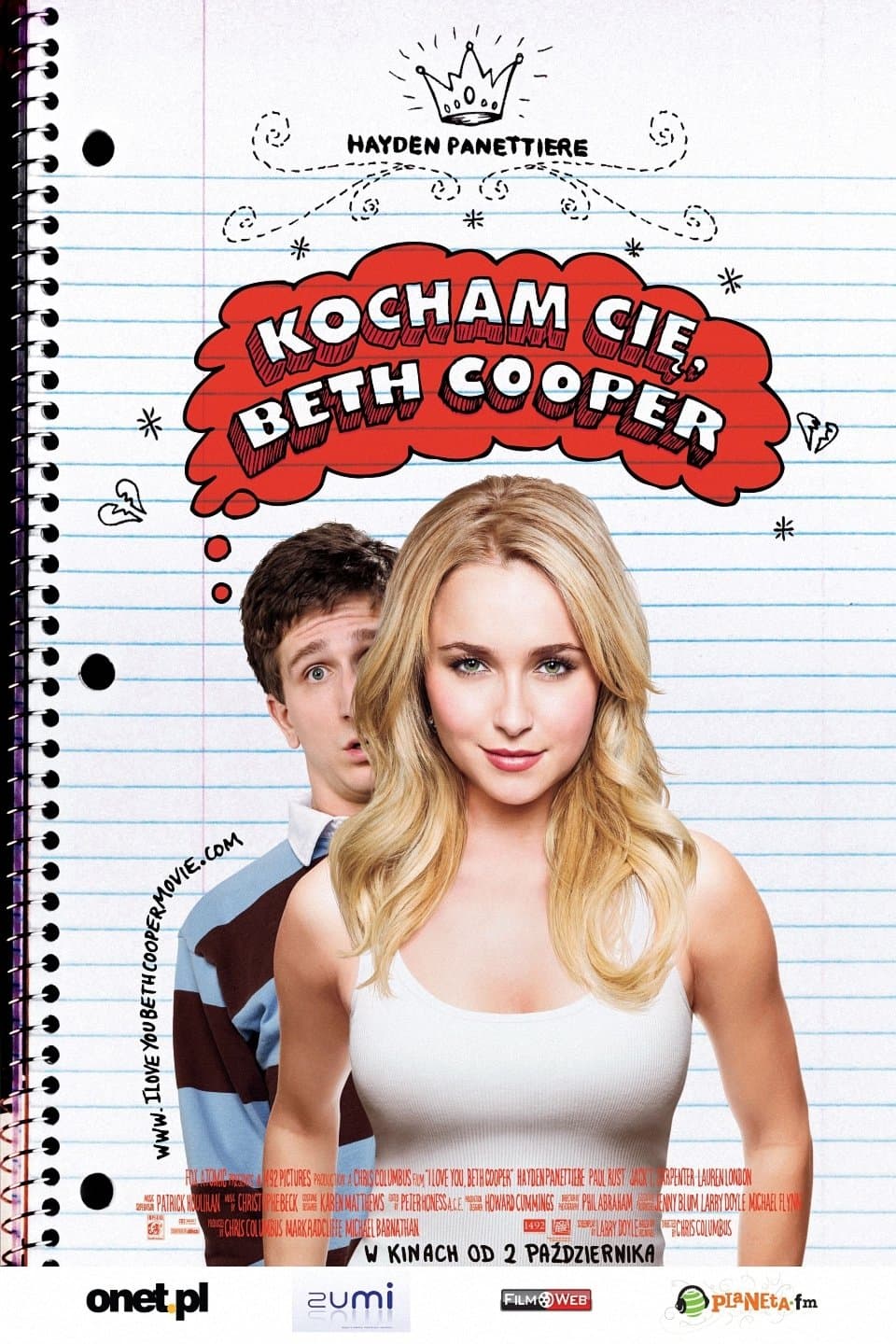 Kocham Cię, Beth Cooper 2009 cały film