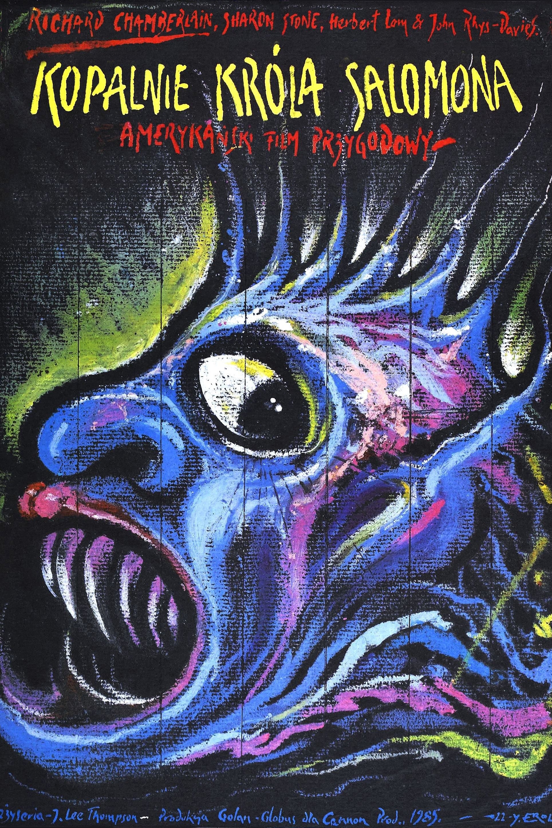 Kopalnie Króla Salomona 1985 cały film