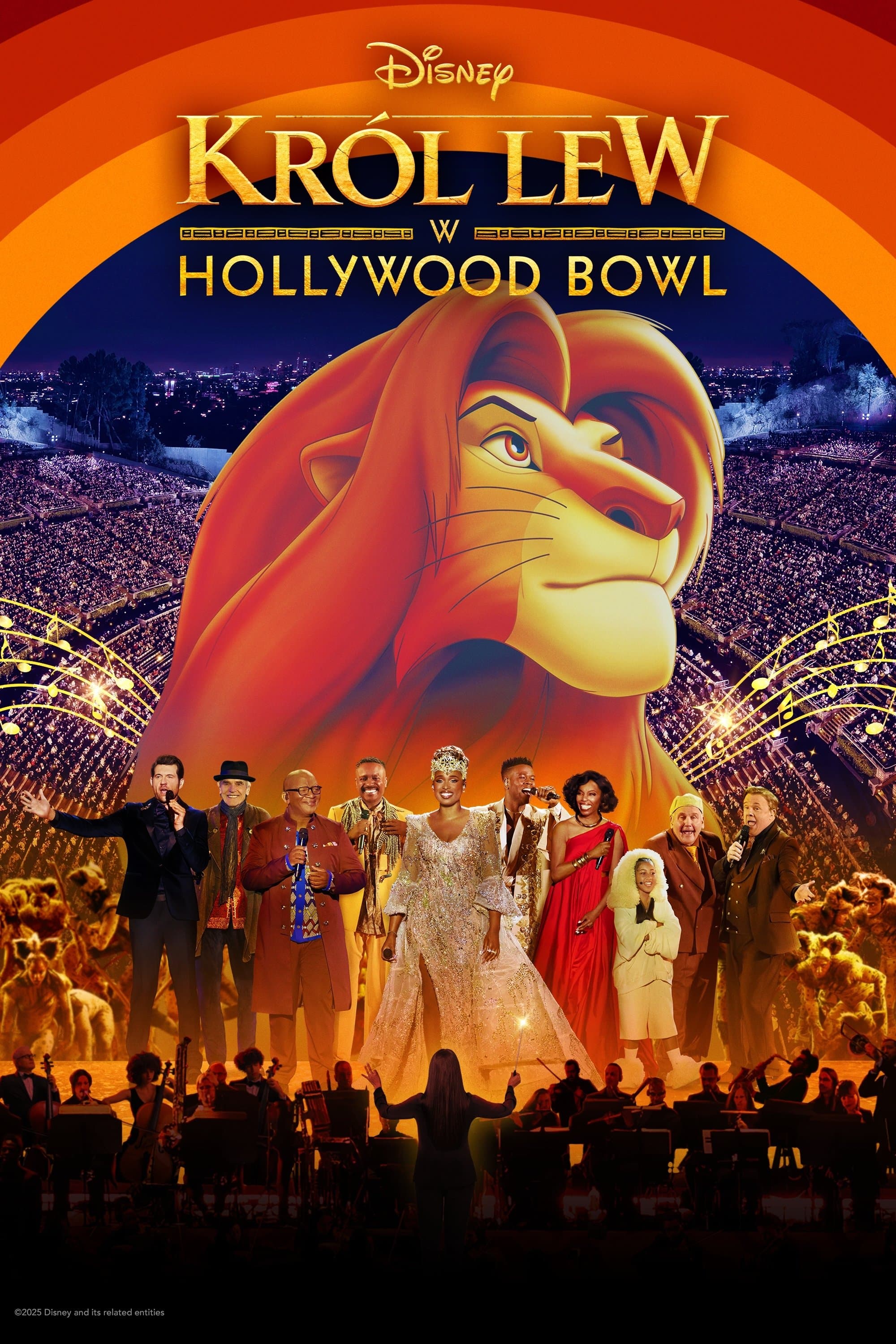 Król Lew w Hollywood Bowl 2025 cały film