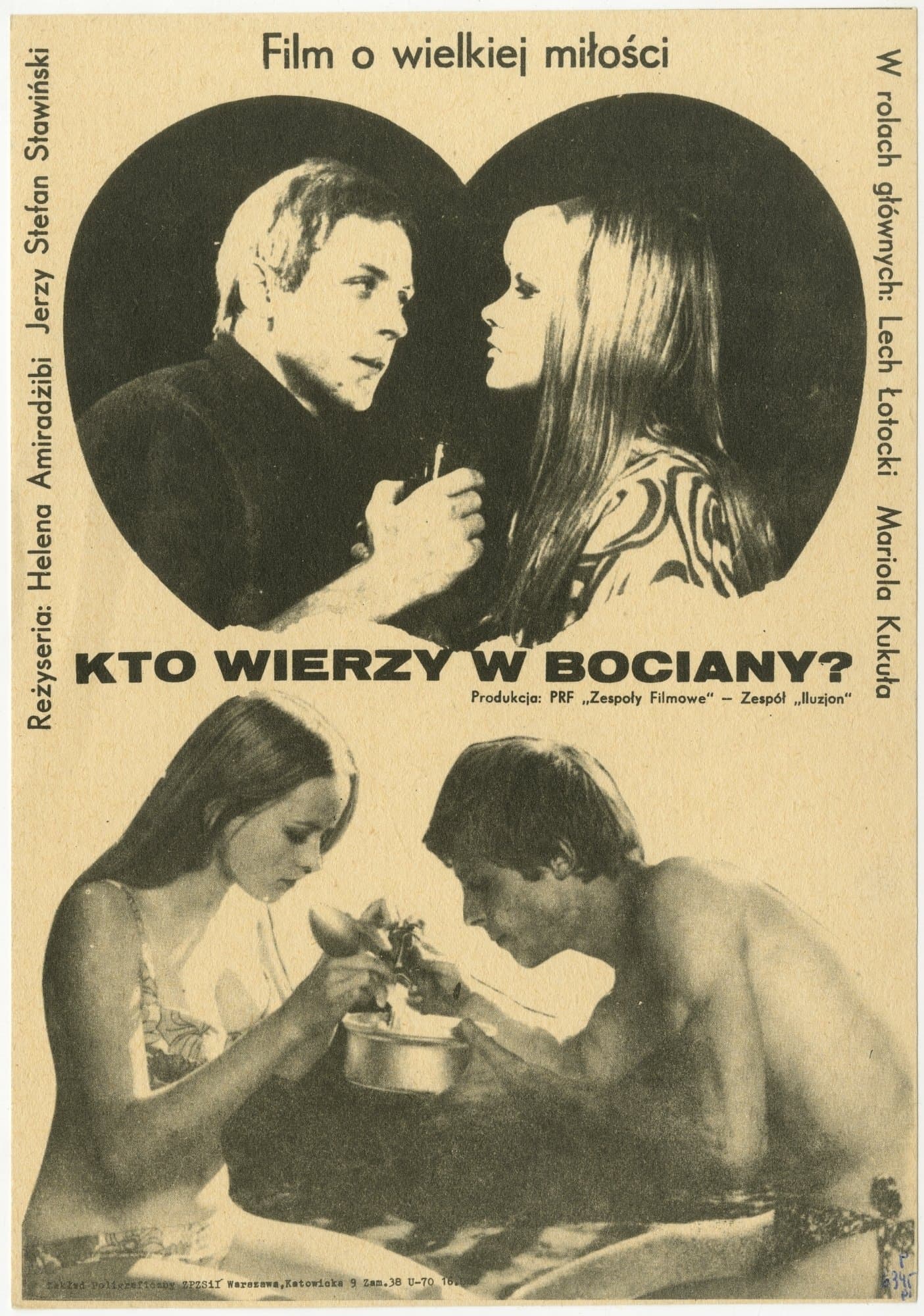 Kto wierzy w bociany? 1971 cały film
