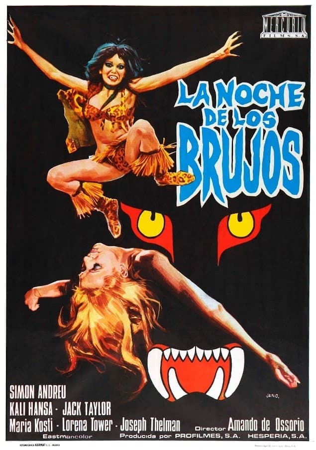 La noche de los brujos 1974 cały film