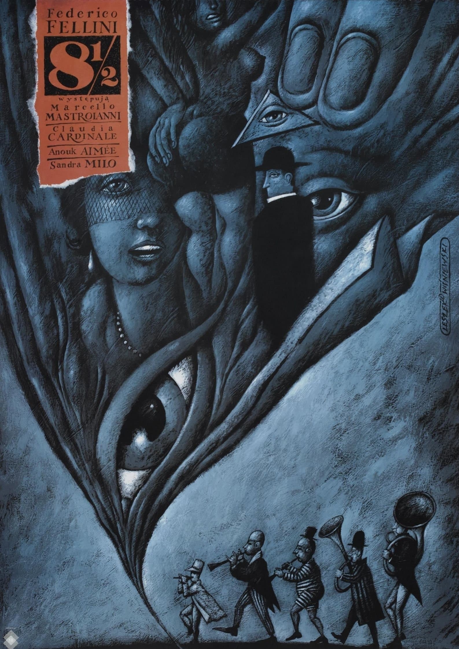 Osiem i pół 1963 cały film