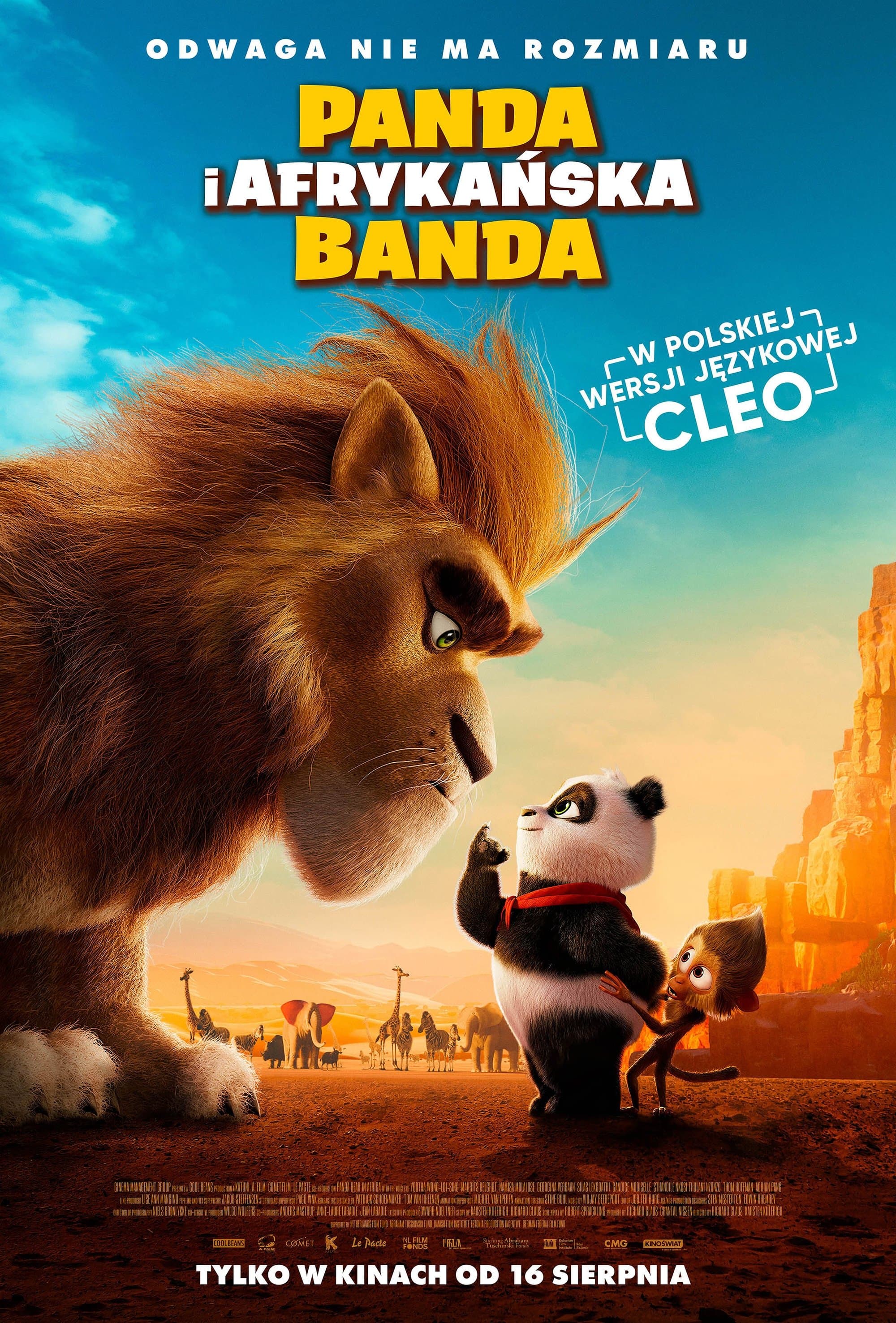 Panda i afrykańska banda 2024 cały film
