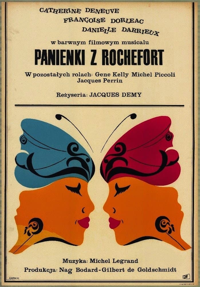 Panienki z Rochefort 1967 cały film