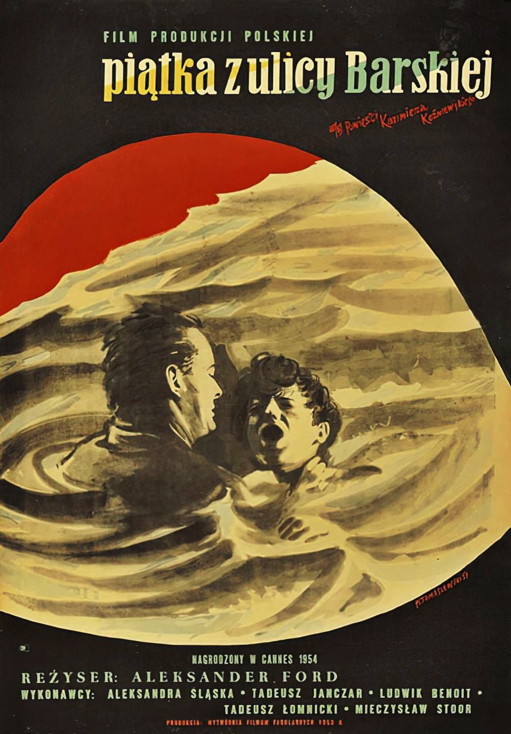 Piątka z ulicy Barskiej 1954 cały film