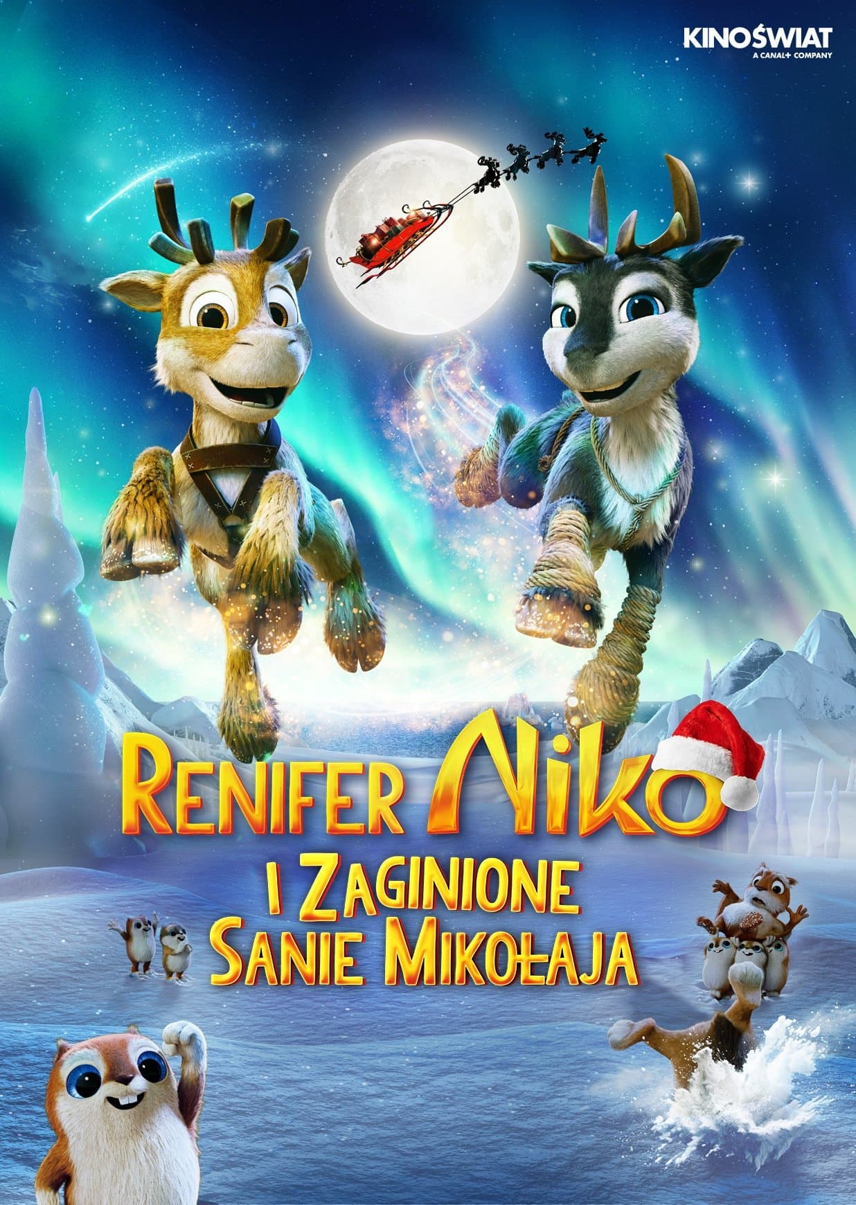 Renifer Niko i zaginione sanie Mikołaja 2024 cały film