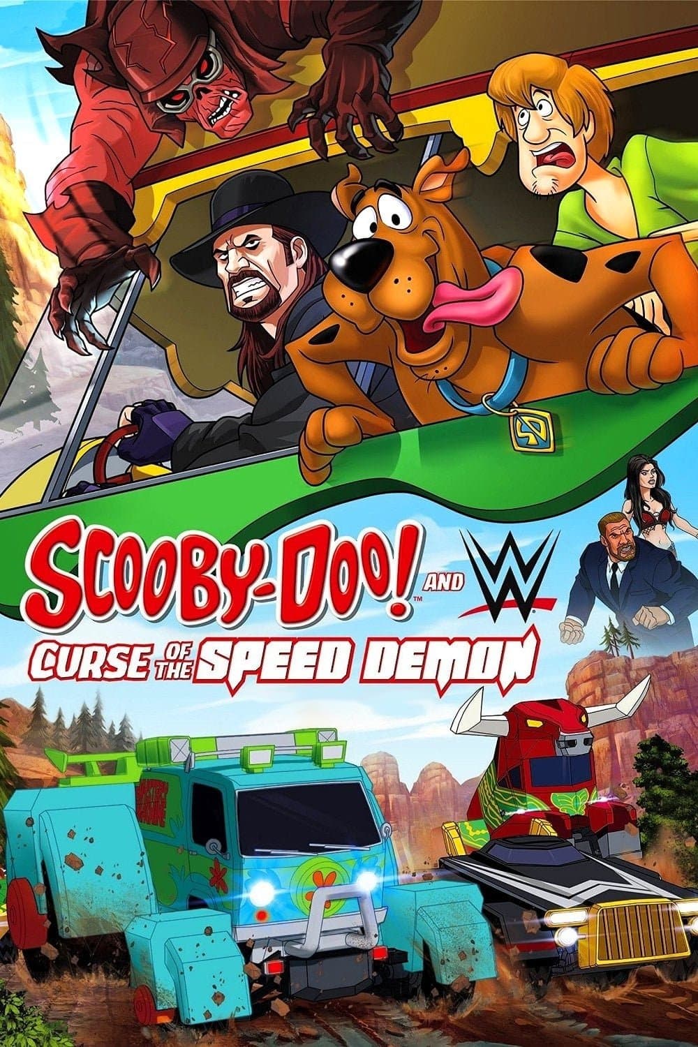 Scooby-Doo i WWE: Potworny wyścig 2016 cały film