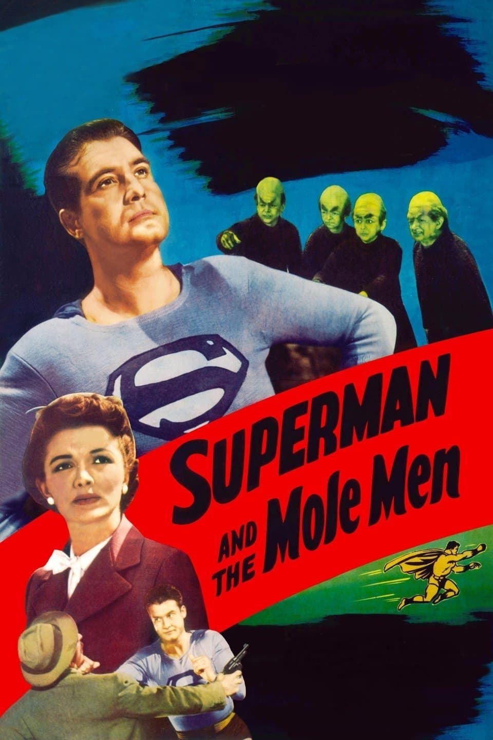 Superman i Człowiek Kret 1951 cały film