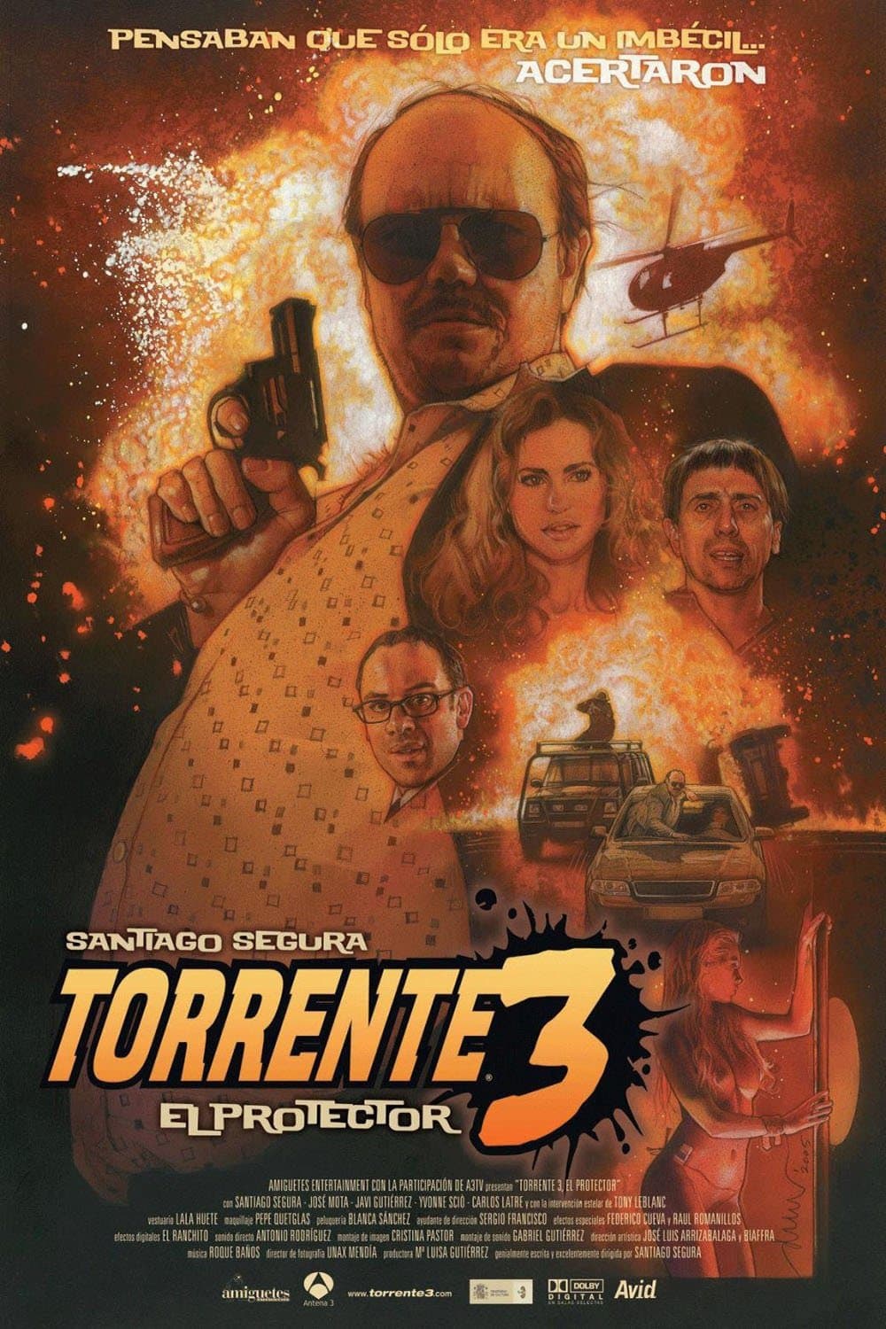 Torrente 3 Obrońca 2005 cały film