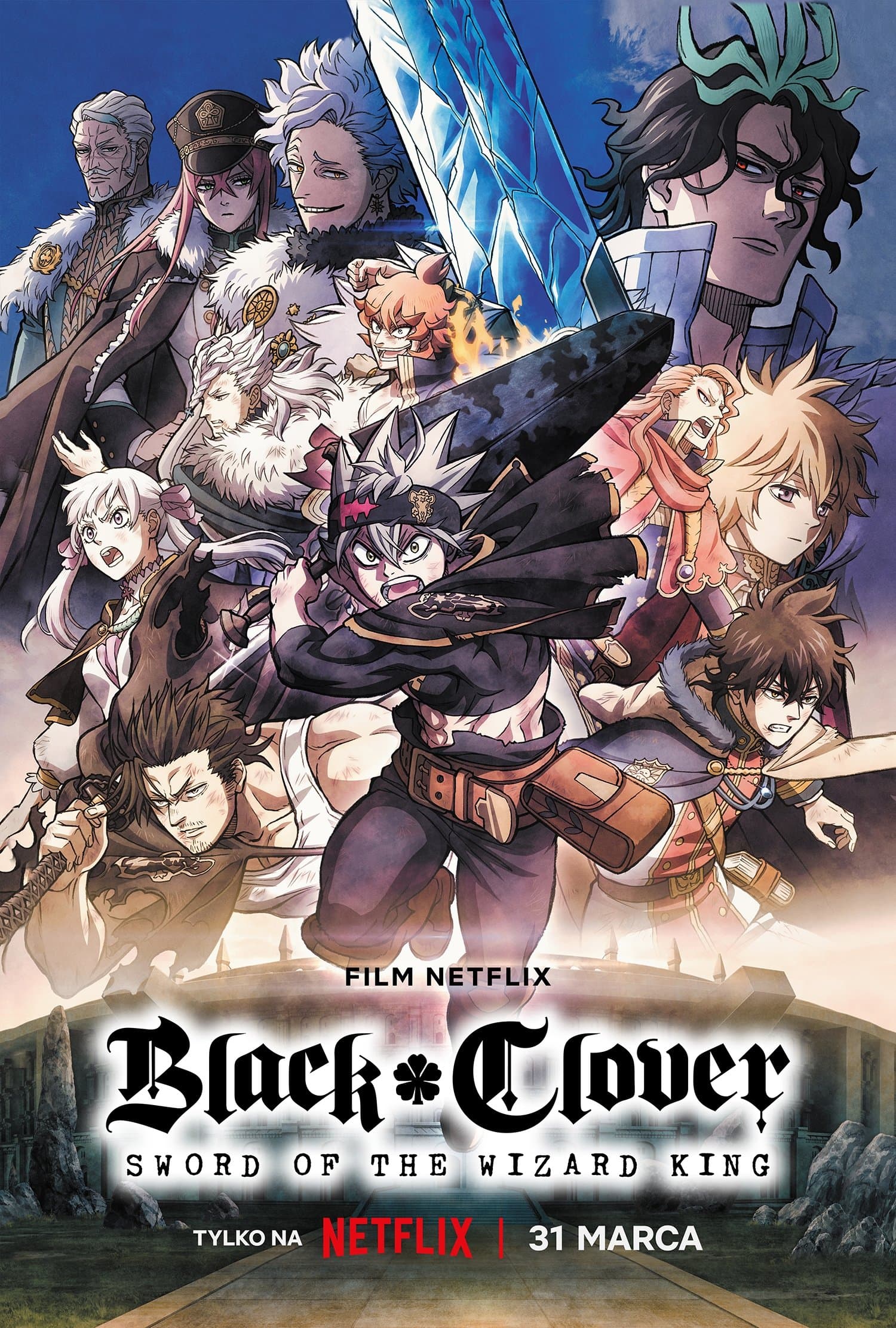 Black Clover: Sword of the Wizard King 2023 cały film