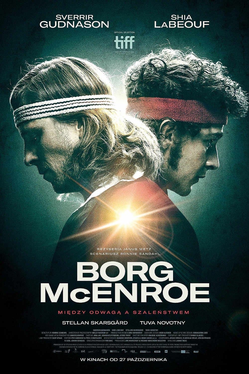 Borg/McEnroe. Między odwagą a szaleństwem 2017 cały film
