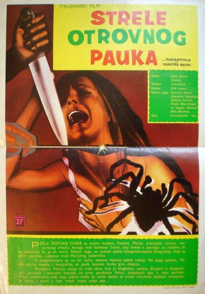 Czarny odwłok tarantuli 1971 cały film