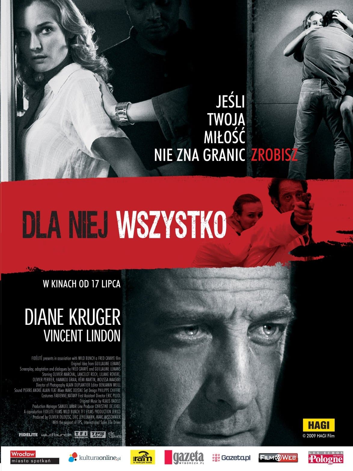 Dla niej wszystko 2008 cały film