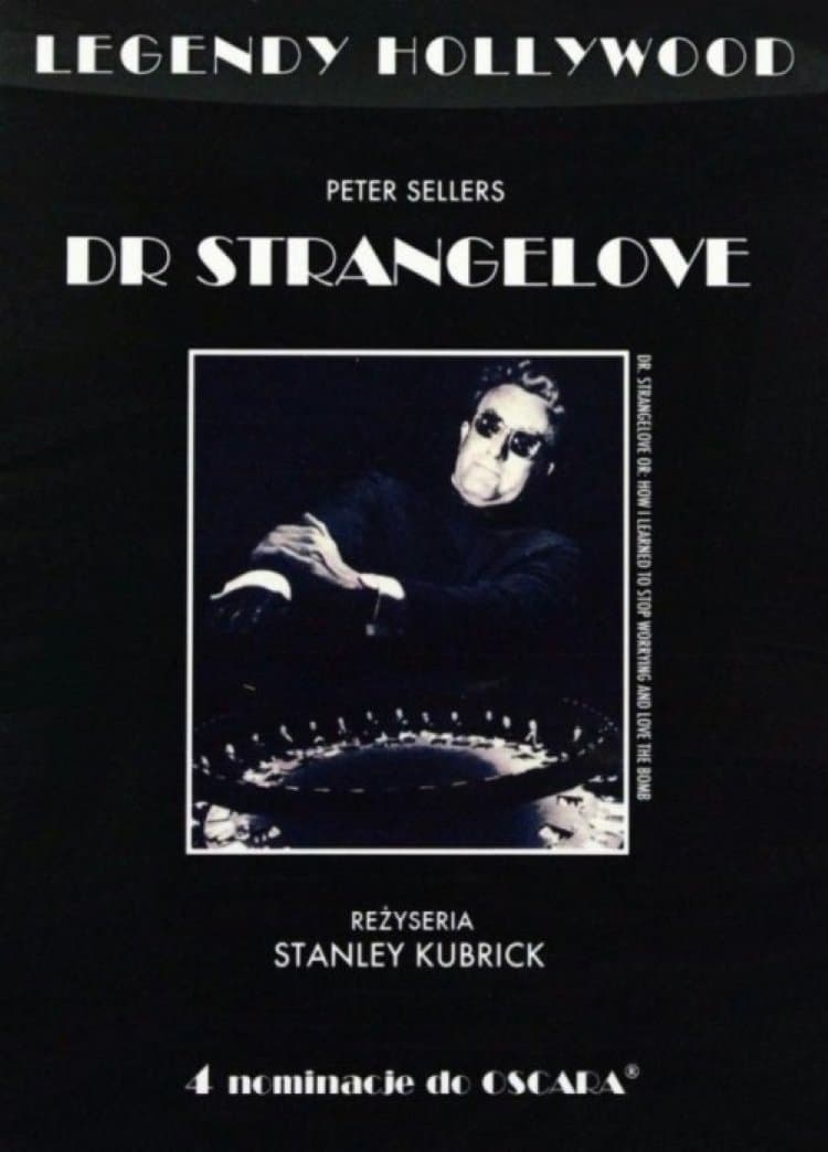 Plakat Doktor Strangelove, lub jak przestałem się martwić i pokochałem bombę