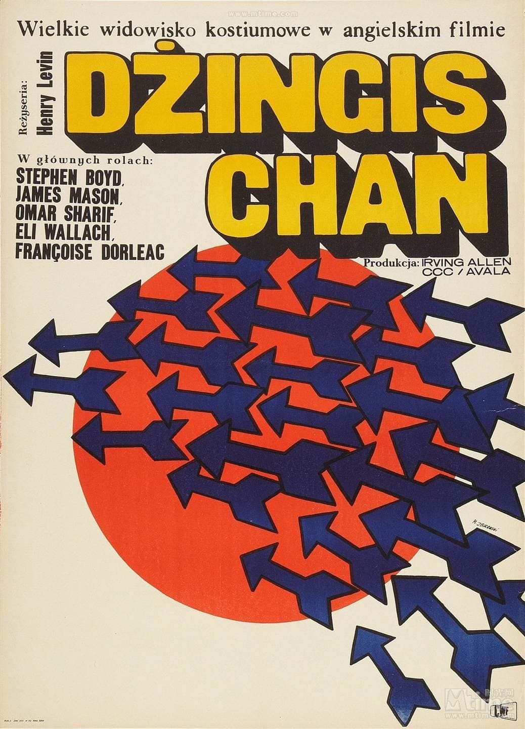 Dżingis Chan 1965 cały film
