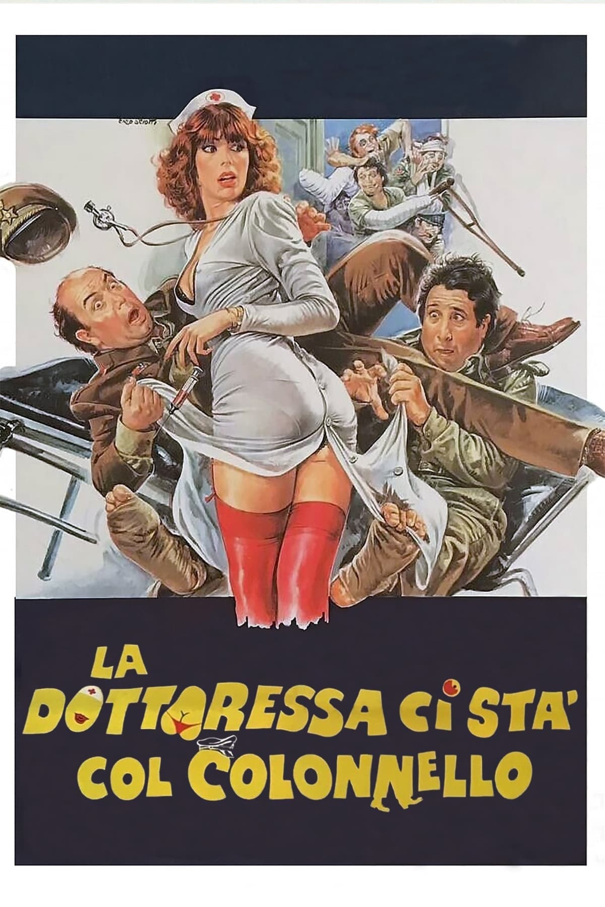 La dottoressa ci sta col Colonnello 1980 cały film
