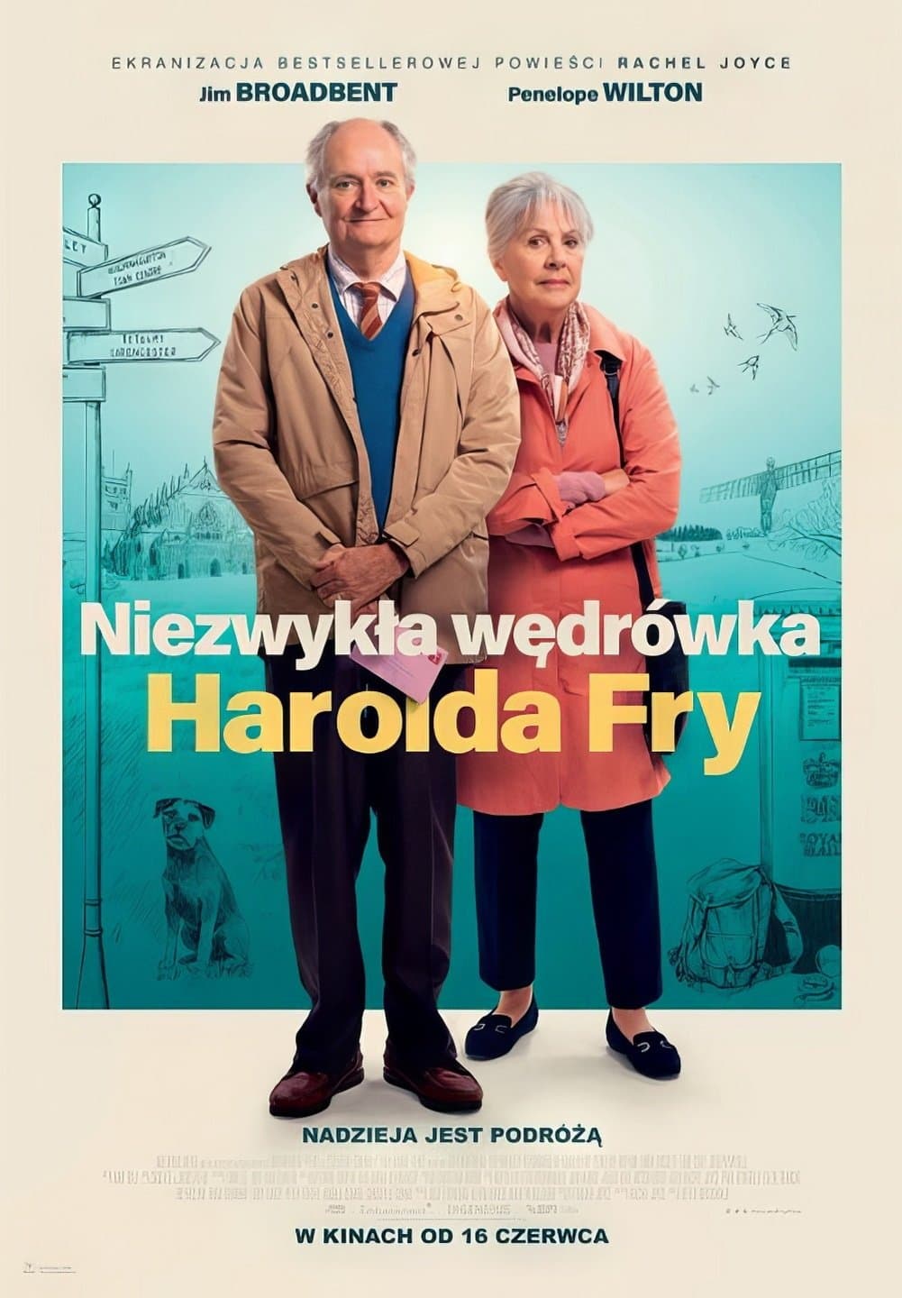 Niezwykła wędrówka Harolda Fry 2023 cały film