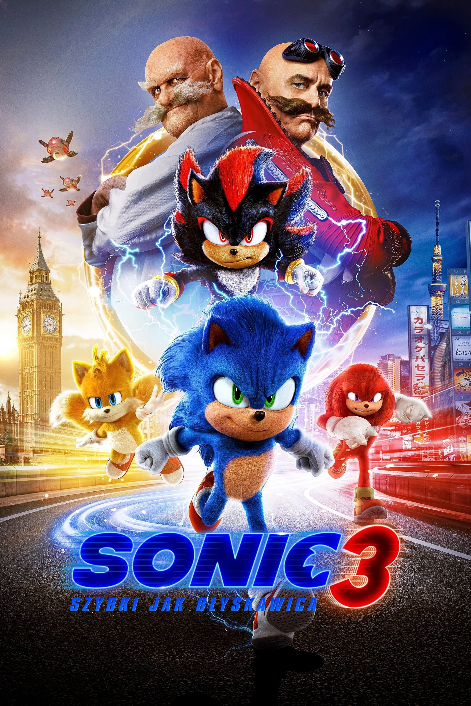 Sonic 3. Szybki jak błyskawica 2024 cały film
