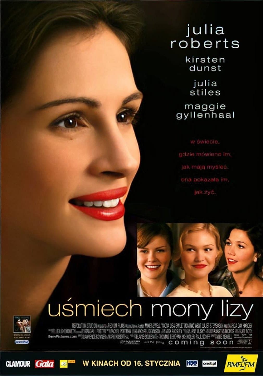 Uśmiech Mony Lizy 2003 cały film
